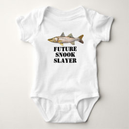 Niedliches Future Snook Slayer Fishing Baby Shirt