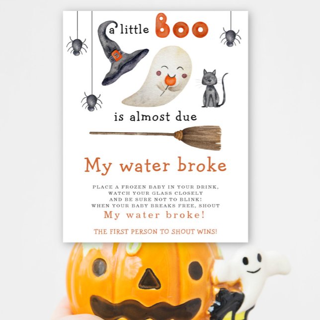 Niedliches Geist - mein Wasser ist kaputt, Babydus Poster (Von Creator hochgeladen)