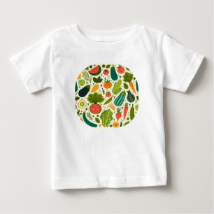 Niedliches Gemüse Baby T-shirt