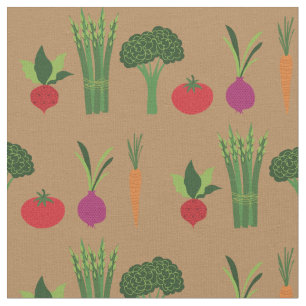 Niedliches Gemüse Stoff