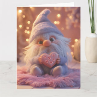 Niedliches Genom mit Herz: Valentinstag-Design Karte