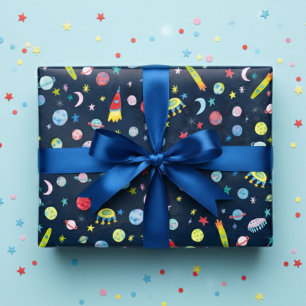 Niedliches Geschenk für die Wasserfarben von Ufo P Geschenkpapier Set