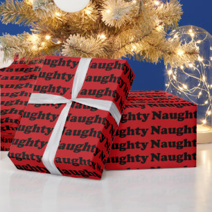 Niedliches Geschenk für unheimlich rote und schwar Geschenkpapier