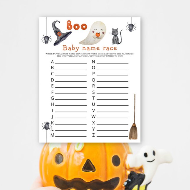 Niedliches Gespenst - Kindernamensspiel (Von Creator hochgeladen)