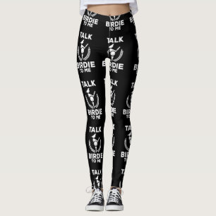 Niedliches Gespräch mit Birdie zu mir Funny Golfs Leggings