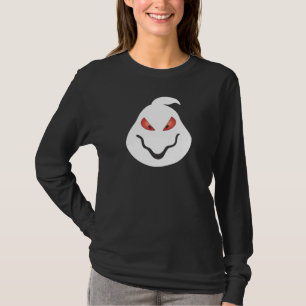 Niedliches Ghost-Gesicht Halloween-Shirt T-Shirt