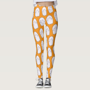 Niedliches Ghost Halloween-KostümLegende Leggings