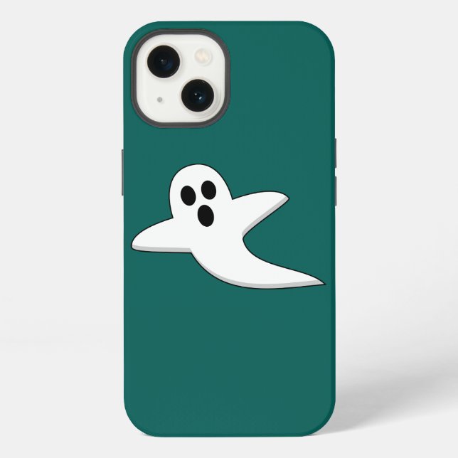 Niedliches Ghost iPhone Hülle (Rückseite)