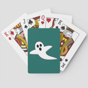 Niedliches Ghost Spielkarten