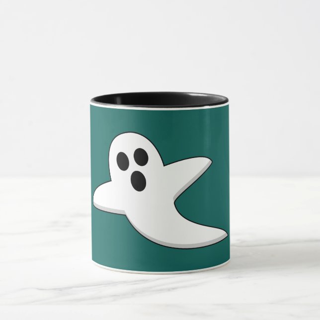 Niedliches Ghost Tasse (Zentrum)