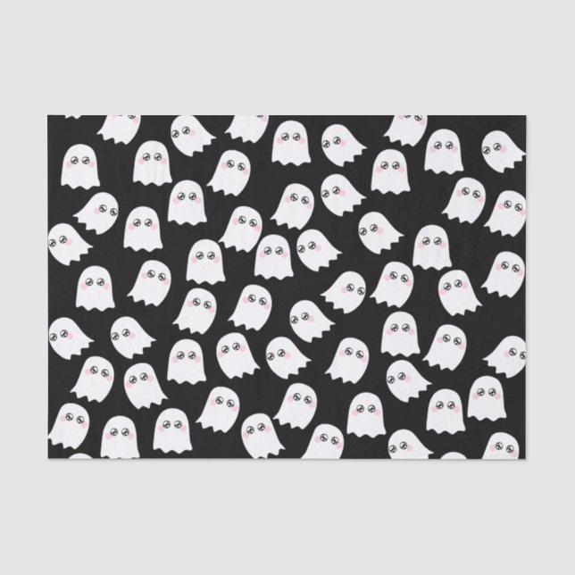Niedliches Ghosts-Tissue-Papier Seidenpapier (Vorderseite)