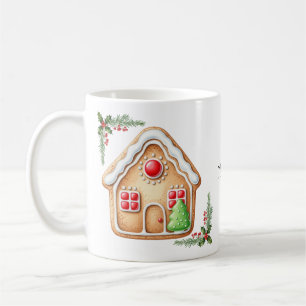 Niedliches Gingerbrot Haus Kundenspezifische Gesch Kaffeetasse