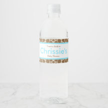 Niedliches Giraffe Baby Dusche Party