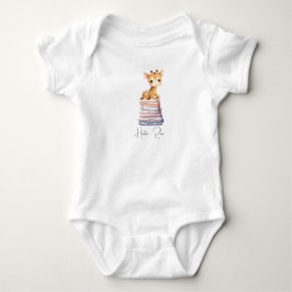 Niedliches Giraffe Baby Strampler