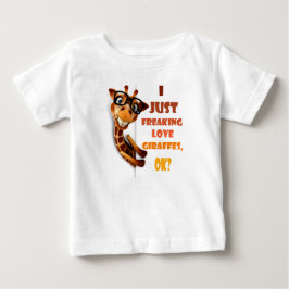 Niedliches Giraffe Baby T-shirt