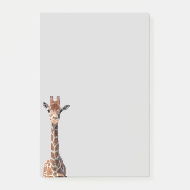 Niedliches Giraffengesicht Post-it Klebezettel (Vorderseite)