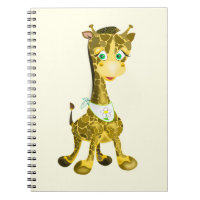 Niedliches GiraffenNotebook