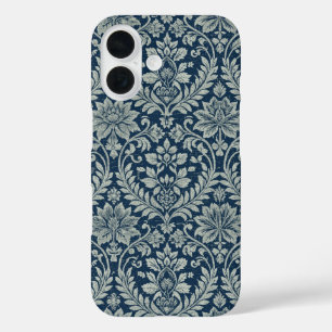 Niedliches Girl Floral Art Nouveau Design iPhone 16 Hülle