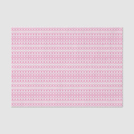 Niedliches Girl Hübsch Pink White Pattern Seidenpapier