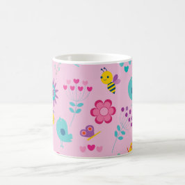 Niedliches Girly Design Kaffeetasse