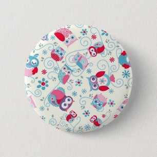 niedliches girly lustiges button