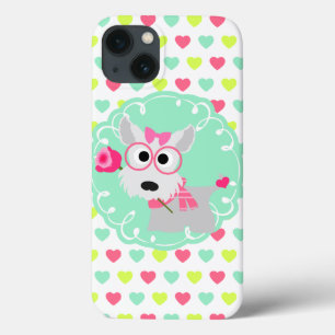 Niedliches Girly Westie Case-Mate iPhone Hülle