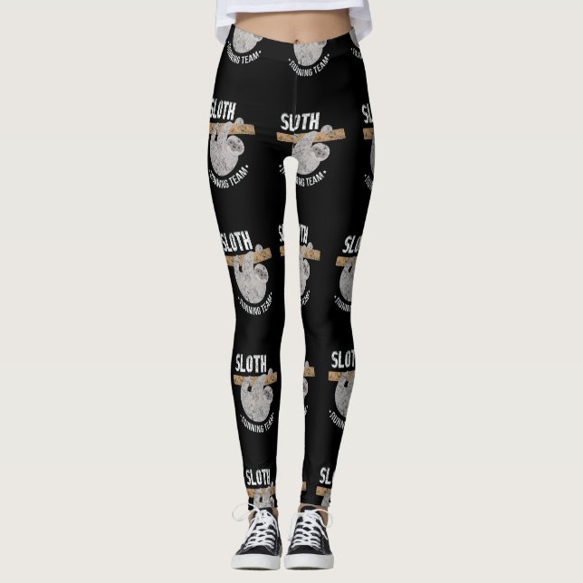 Niedliches Gleitkommando Leggings (Vorderseite)