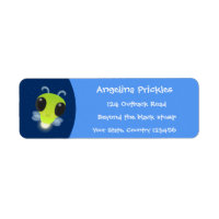 Niedliches Glow Bug Firefrefly Cartoon Illustratio