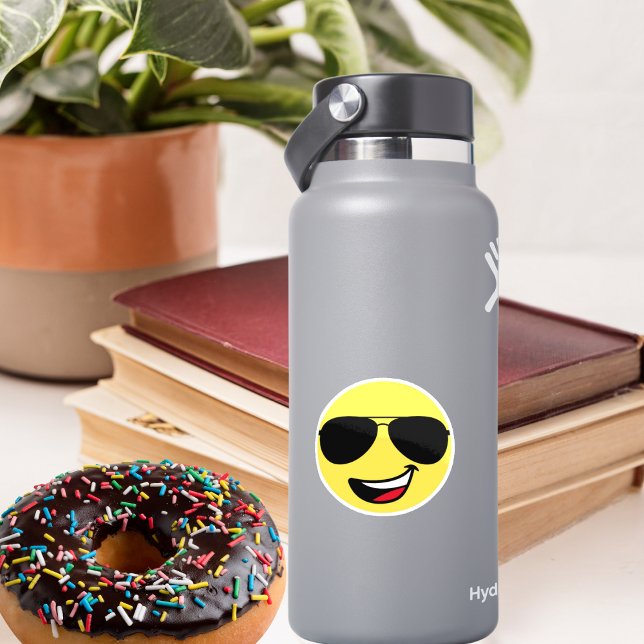 Niedliches Glück, Brille & Aviator, Spaß Aufkleber (Von Creator hochgeladen)