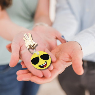 Niedliches Glück, Brille & Aviator, Spaß Schlüsselanhänger