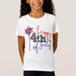 Niedliches glückliches 4. des Juli-Feiertags-T - T-Shirt