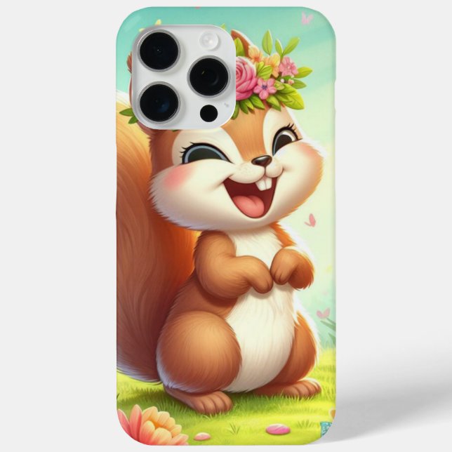 Niedliches, glückliches Eichhörnchen Case-Mate iPhone Hülle (Rückseite)