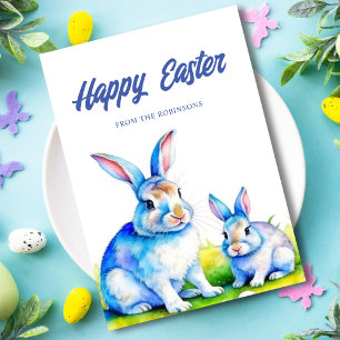 Niedliches glückliches Ostern Feiertagskarte