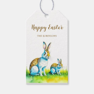 Niedliches glückliches Ostern Geschenkanhänger