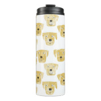 Niedliches Golden Labrador Retriever Dog Muster