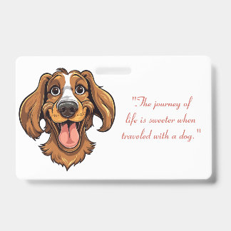 Niedliches Golden Retriever Clipart | Ausweis