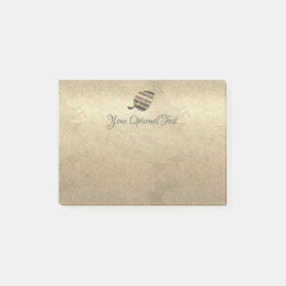 Niedliches Goldleaf Post-it Klebezettel