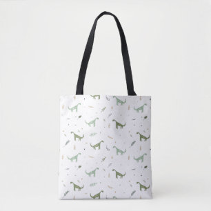 Niedliches Green Dinosaurier Muster Tasche