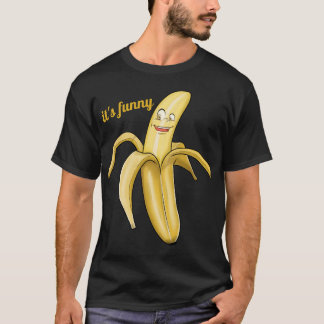 Niedliches großes Bananent-shirt - lustiger T-Shirt