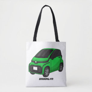 Niedliches grünes Kleinwagen Tasche
