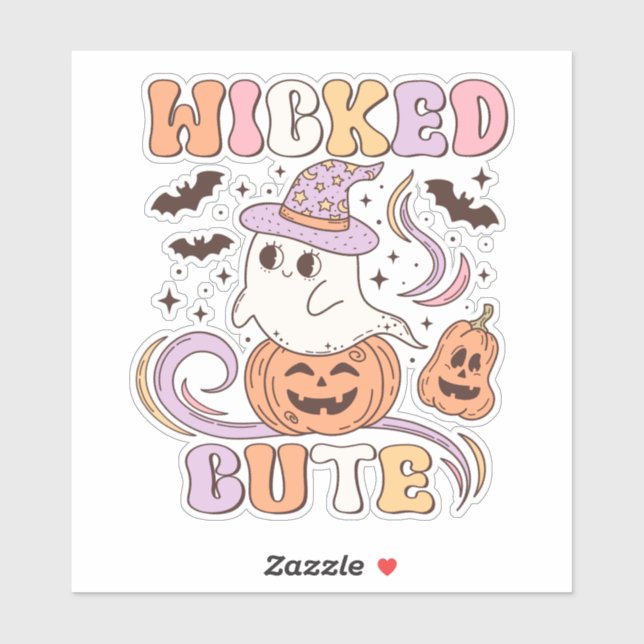 Niedliches Halloween Aufkleber (Blatt)