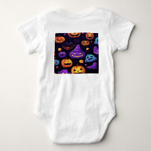 Niedliches Halloween Baby Strampler