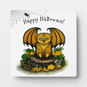 Niedliches Halloween-Becken Fotoplatte