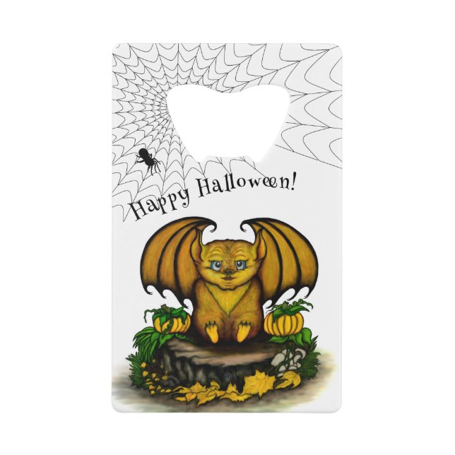 Niedliches Halloween-Becken Geldbeutel Flaschenöffner (Vorderseite)