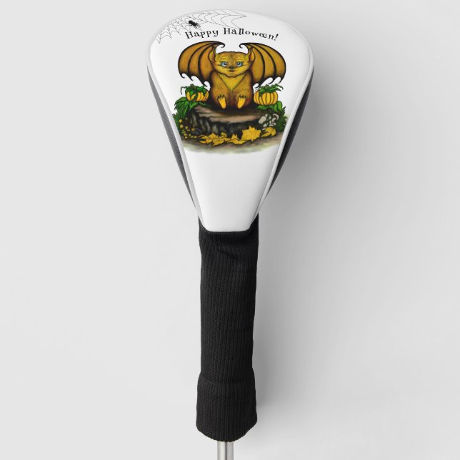 Niedliches Halloween-Becken Golf Headcover (Vorderseite)