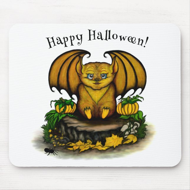 Niedliches Halloween-Becken Mousepad (Vorne)
