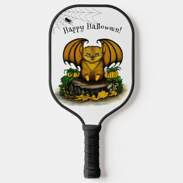 Niedliches Halloween-Becken Pickleball Schläger (Vorderseite)