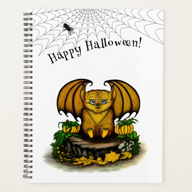 Niedliches Halloween-Becken Planer (Vorderseite)