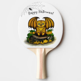 Niedliches Halloween-Becken Tischtennis Schläger