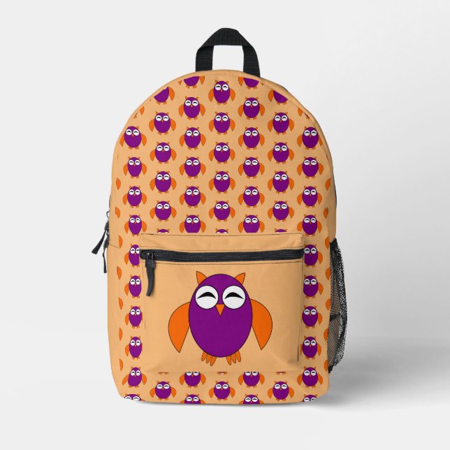 Niedliches Halloween Bedruckter Rucksack (Vorderseite)